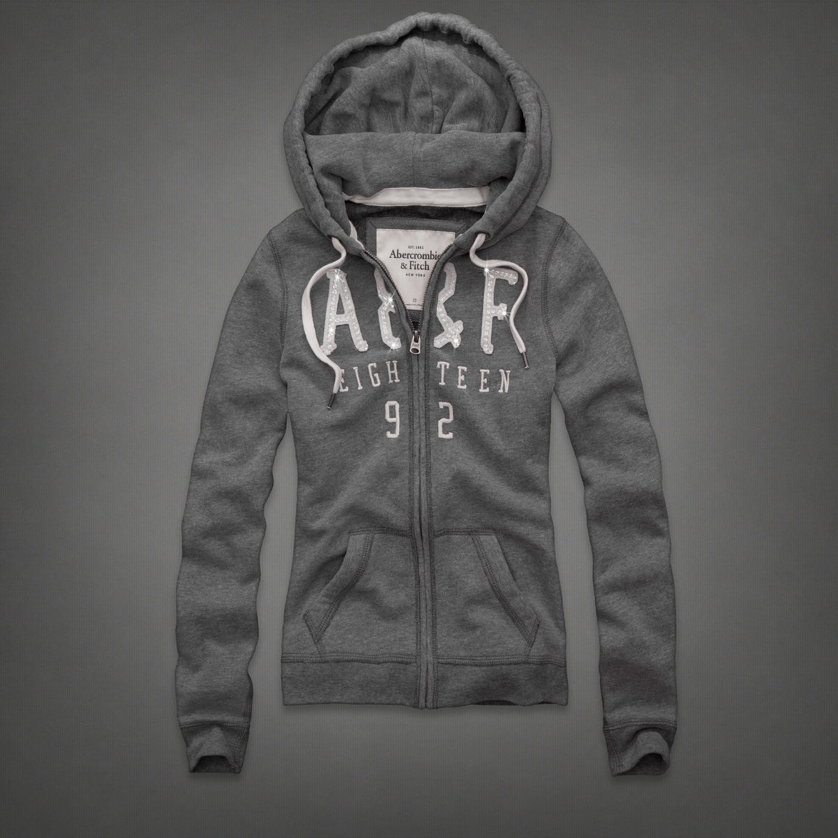 Abercrombie Fitch Mujeres Outlet España Capucha AF8751